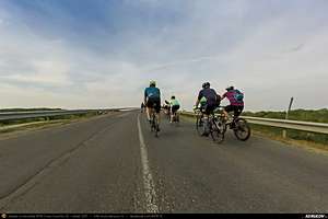 Trasee cu bicicleta MTB XC - Traseu SSP Bucuresti - Berceni - Dobreni - Varasti - Valea Dragului - Herasti - Hotarele - Crivat - Radovanu - Valea Popii - Chirnogi - Oltenita - Ulmeni si retur de Andrei Vocurek