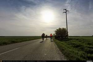 Trasee cu bicicleta MTB XC - Traseu SSP Bucuresti - Berceni - Dobreni - Varasti - Valea Dragului - Herasti - Hotarele - Crivat - Radovanu - Valea Popii - Chirnogi - Oltenita - Ulmeni si retur de Andrei Vocurek