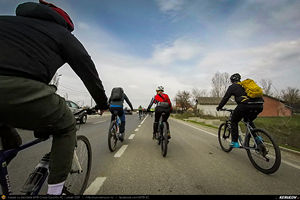 Trasee cu bicicleta MTB XC - Traseu MTB Bucuresti - Calugareni - Branistari - spre Comana - Gradistea - 1 Decembrie - Bucuresti de Andrei Vocurek