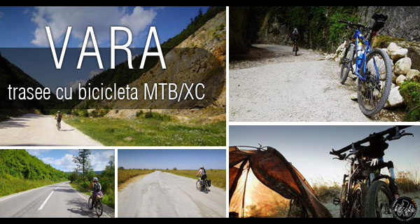 Trasee de vara cu bicicleta / trasee cu bicicleta parcurse vara